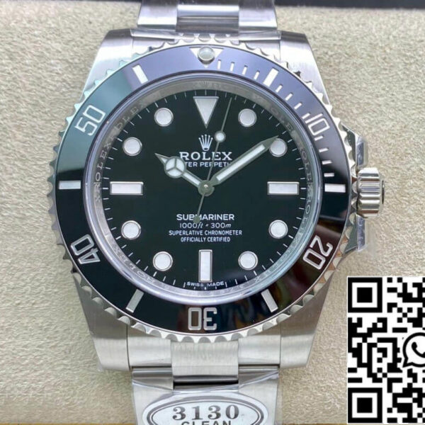 Rolex Submariner 114060-97200 1:1 Best Edition Clean Factory V4 Black Dial