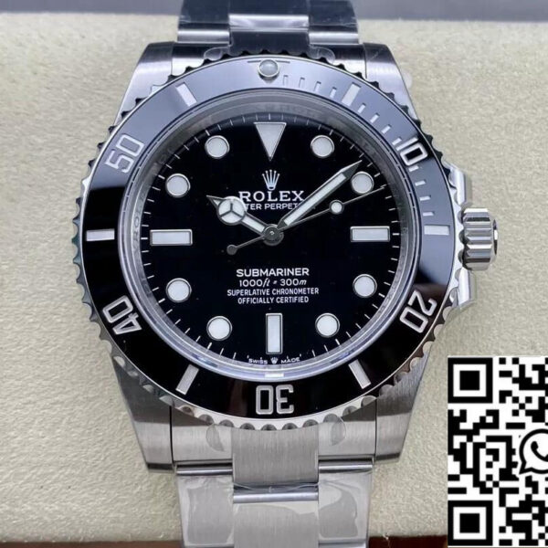 Rolex Submariner 114060-97200 no date 3135 movement 1:1 Best Edition VS Factory Black Bezel
