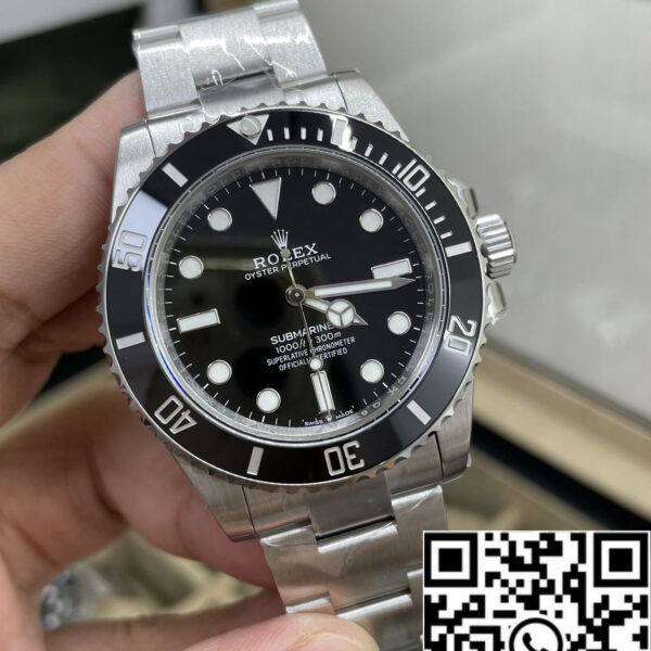 Rolex Submariner 114060-97200 no date 3230 movement 1:1 Best Edition VS Factory Black Bezel