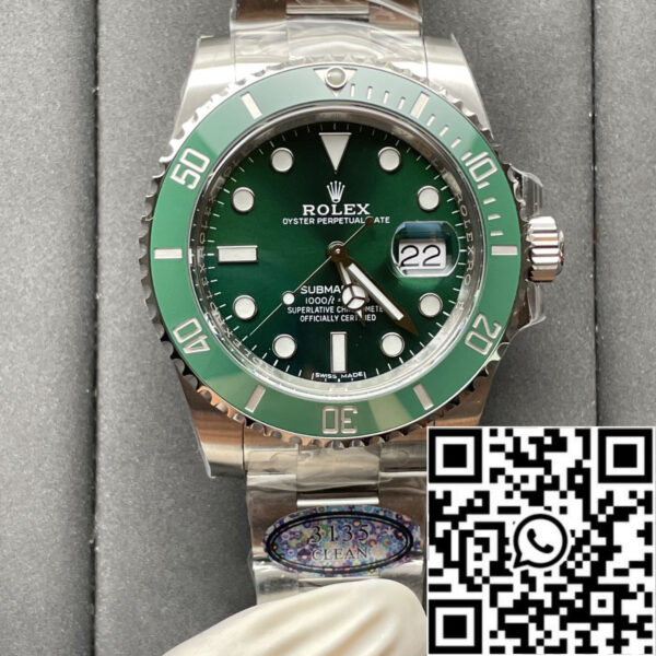 Rolex Submariner 116610LV-97200 40mm 1:1 Best Edition Clean Factory Newest Version 2024