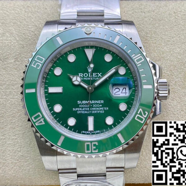 Rolex Submariner 116610LV-97200 40mm 3135 movement Clean Factory V4 Green Dial