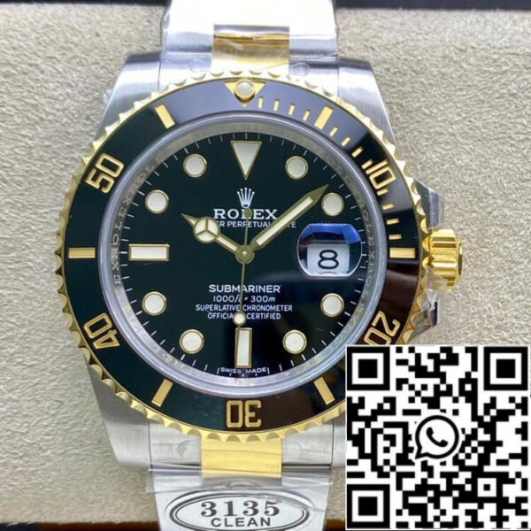 Rolex Submariner 116613-LN-97203 40mm 3135 movement Clean Factory V4 Black Bezel