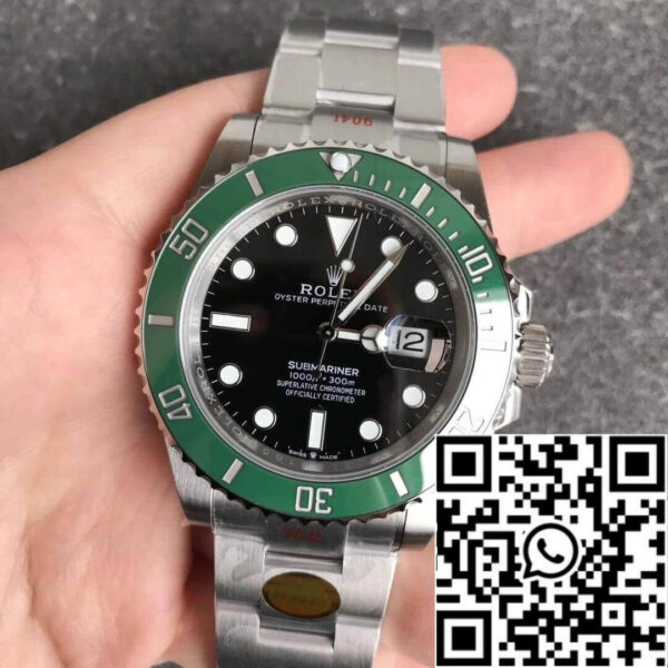 Rolex Submariner Date 41mm 126610LV 1:1 Best Edition NOOB Factory Green Bezel