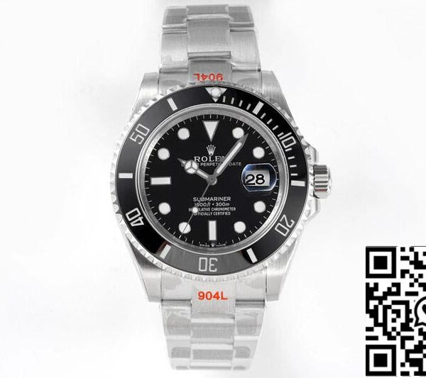 Rolex Submariner Date M126610LN-0001 41MM 1:1 Best Edition ROF Factory Black Dial Swiss ETA2824