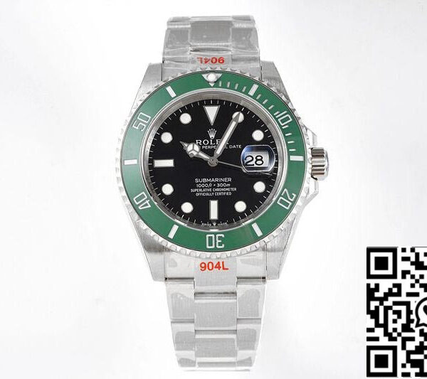 Rolex Submariner Date M126610LV-0002 41MM 1:1 Best Edition ROF Factory Black Dial Swiss ETA2824