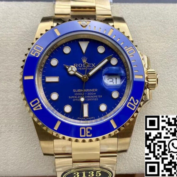 Rolex Submariner M116618LB-0003 1:1 Best Edition Clean Factory Blue Dial