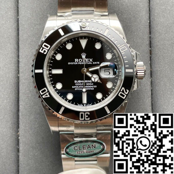 Rolex Submariner M126610LN-0001 41MM 1:1 Best Edition Clean Factory Black Bezel