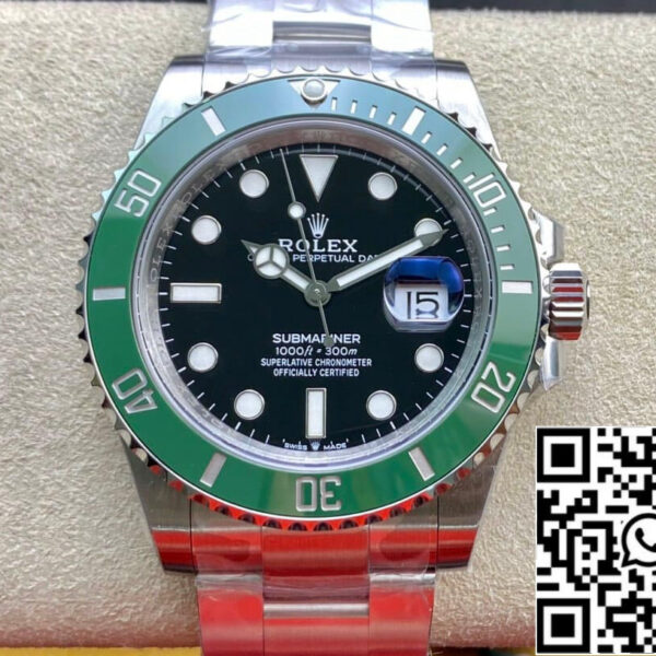 Rolex Submariner M126610LV-0002 Kermit  VS Factory Black Dial