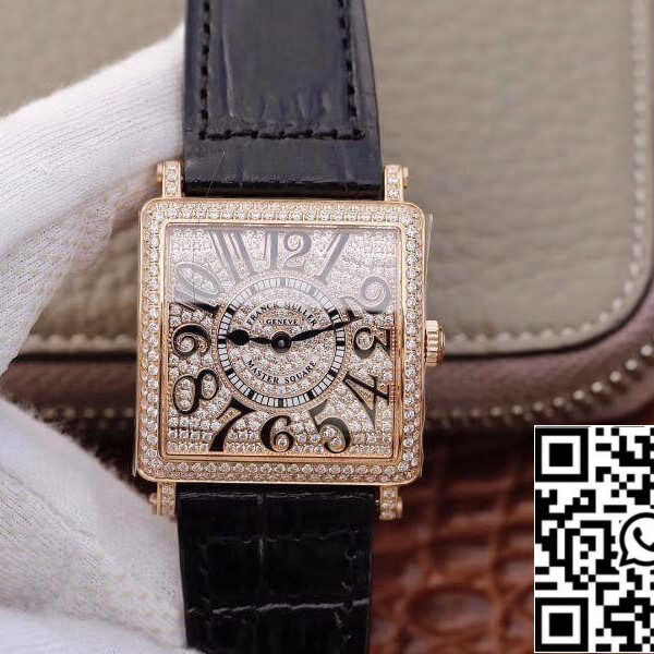 Franck Muller Master Square Ladies 6002 M QZ D GF Factory 1:1 Best Edition Swiss Quartz