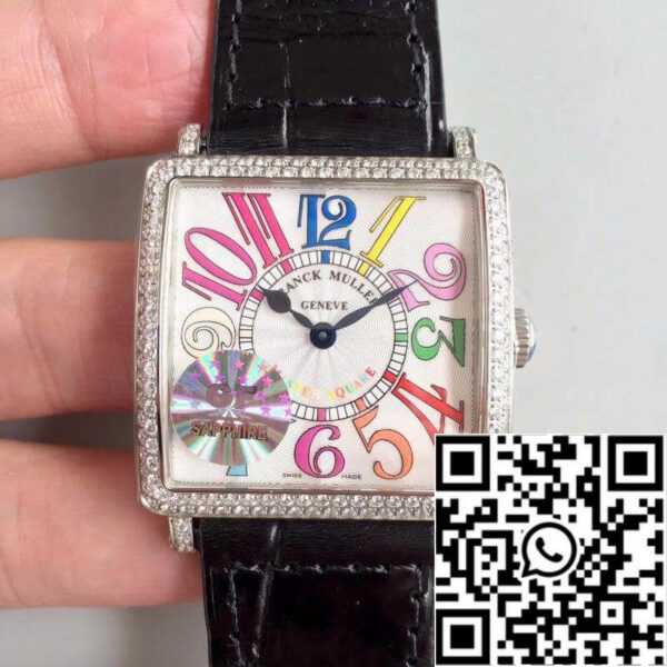 Franck Muller Master Square Ladies 6002 M QZ R GF Factory 1:1 Best Edition Swiss Quartz