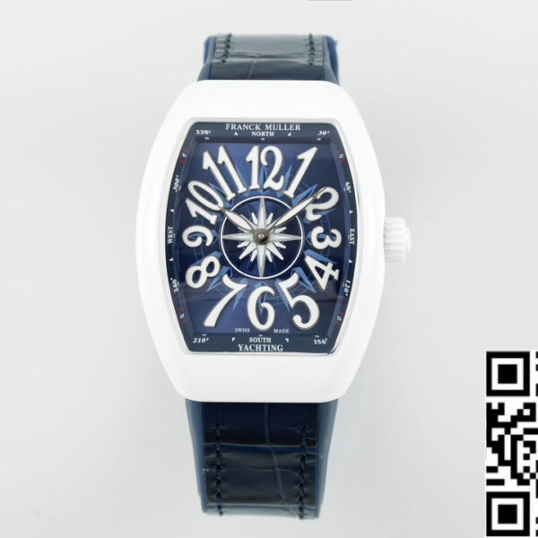 Franck Muller V32 Women's Yachting 1:1 Best Edition ABF Factory Blue Dial