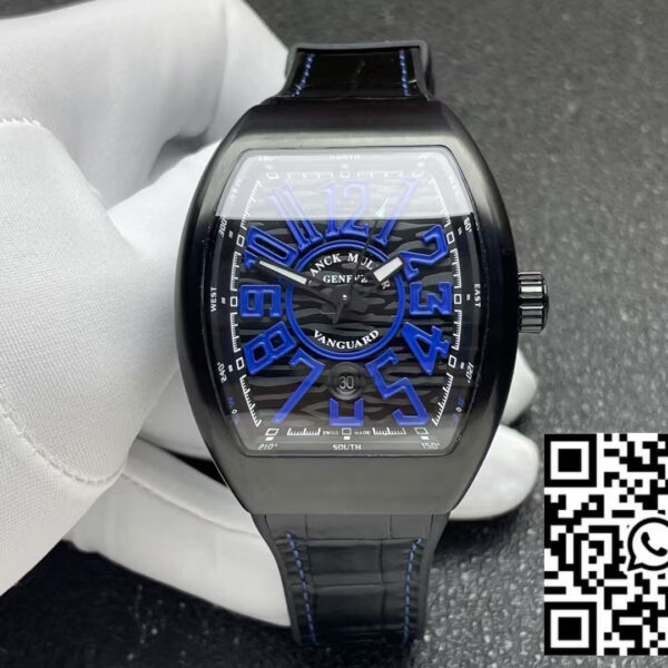 Franck Muller Vanguard V45 Vanguard Classical 1:1 Best Clone Blue Dial