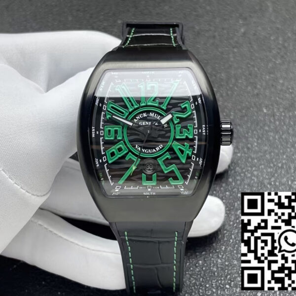 Franck Muller Vanguard V45 Vanguard Classical 1:1 Best Clone Green Dial