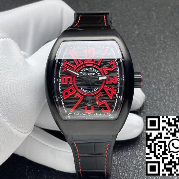 Franck Muller Vanguard V45 Vanguard Classical 1:1 Best Clone Red Dial