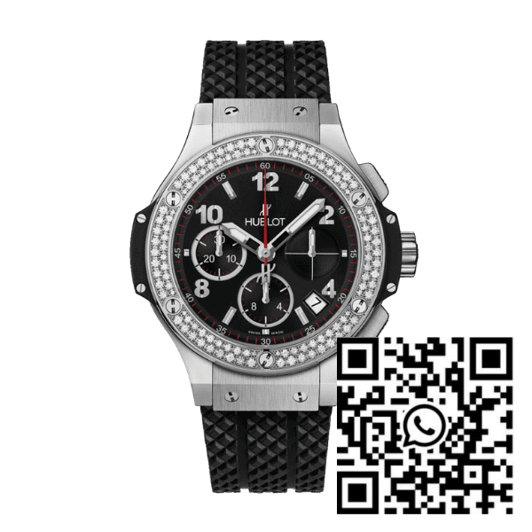 Hublot Big Bang Steel Diamonds 44mm Black Dial ETA.7750 – VIP Version