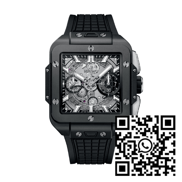 Hublot Square Bang Unico 821.CI.0170.RX 821CI0170RX 42mm Black Dial Ceramic – VIP Version