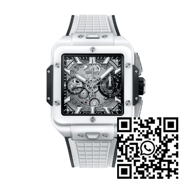 Hublot Square Bang Unico 821.HX.0170.RX 821HX0170RX 42mm White Dial Ceramic – VIP Version