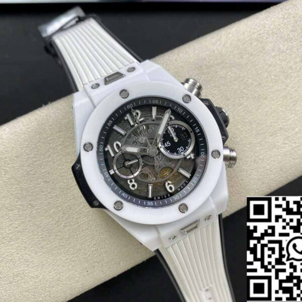 Hublot Big Bang Unico 411.HX.1170.RX 1:1 Best Edition BBF Factory White Ceramic