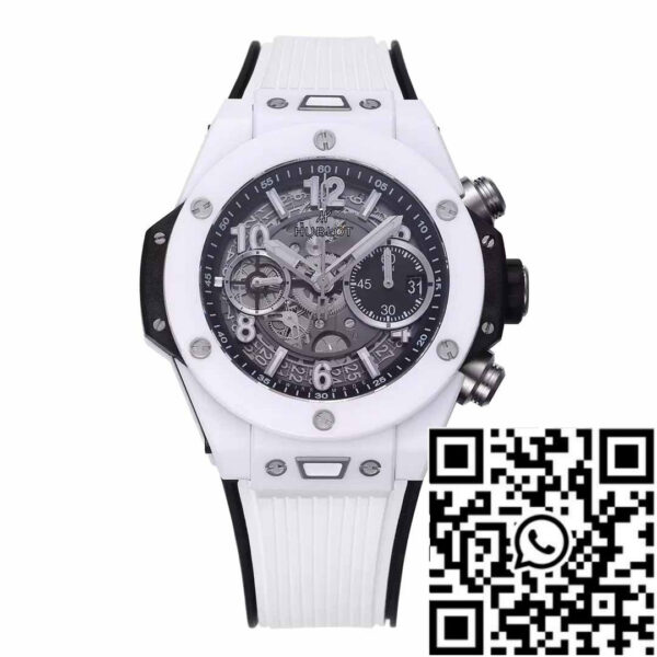 Hublot Big Bang Unico Ceramic 441.HX.1171.RX 1:1 Best Edition BBF Factory White Ceramic