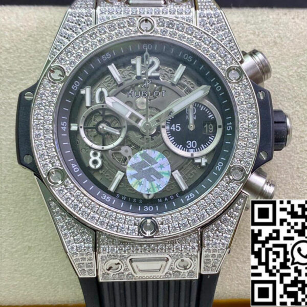 Hublot BIG BANG 421.NX.1170.RX.1704 1:1 Best Edition ZF Factory Skeleton Dial