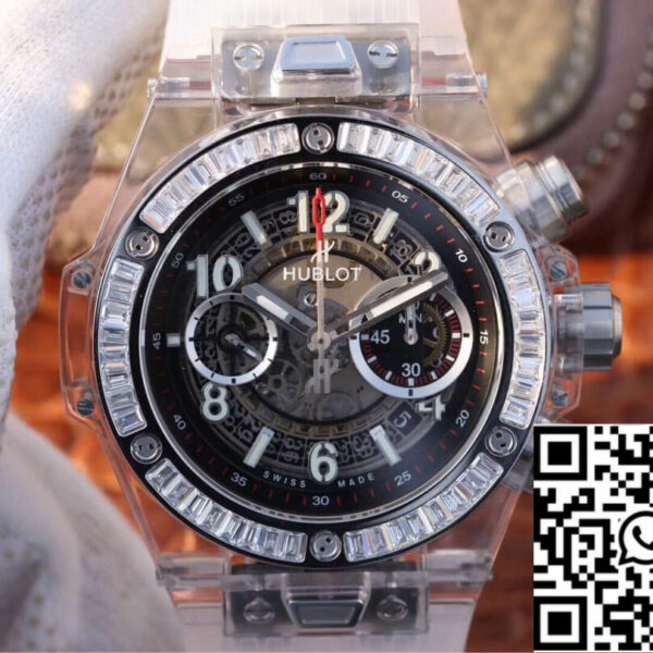 Hublot Big Bang 411.JX.4802.RT 1:1 Best Edition White Rubber Strap