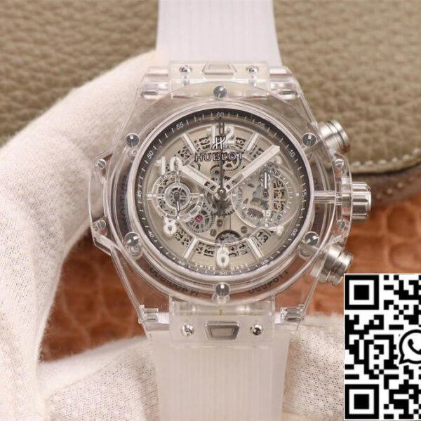 Hublot Big Bang 411.JX.4802.RT 1:1 Best Edition White Transparent Dial
