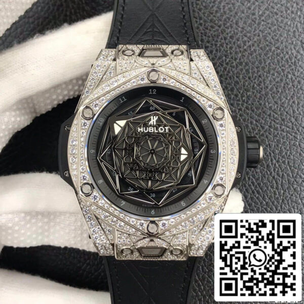 Hublot Big Bang 415.NX.1112.VR.1704.MXM17 1:1 Best Edition WWF Factory Black Dial