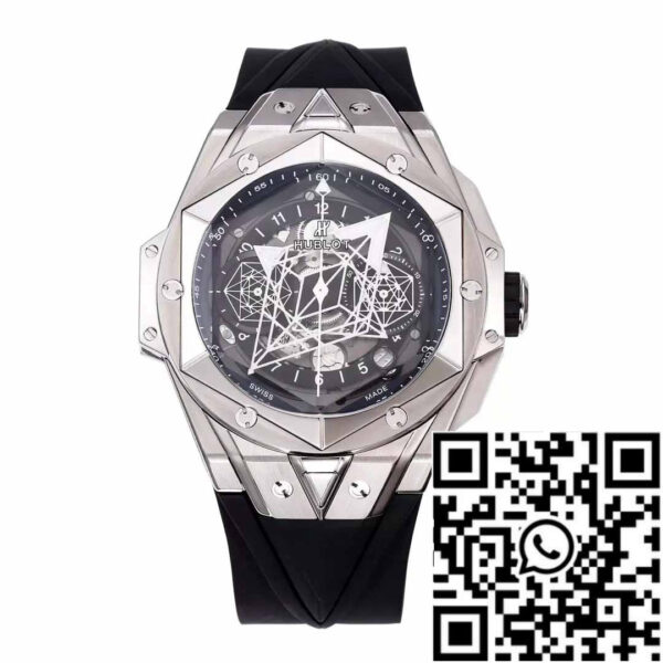 Hublot Big Bang Sang Bleu 418.NX.1107.RX.MXM19 1:1 Best Edition BBF Factory Black Strap