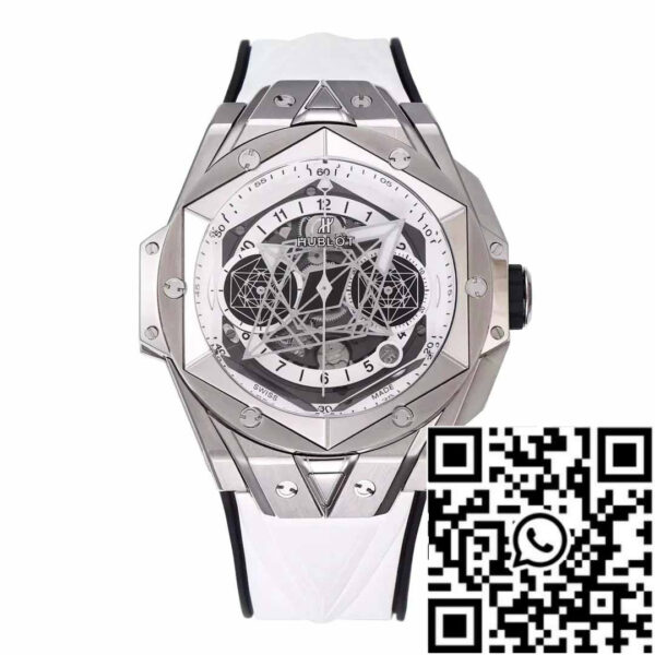Hublot Big Bang Sang Bleu 418.NX.2001.RX.MXM20 1:1 Best Edition BBF Factory White Strap