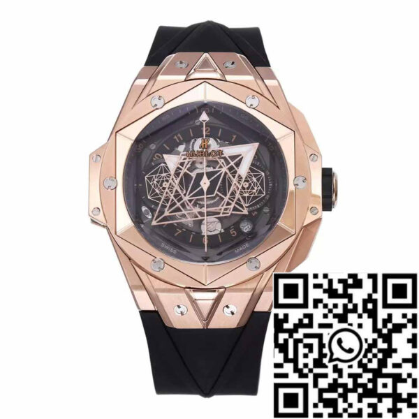 Hublot Big Bang Sang Bleu 418.OX.1108.RX.MXM19 1:1 Best Edition BBF Factory Black Strap