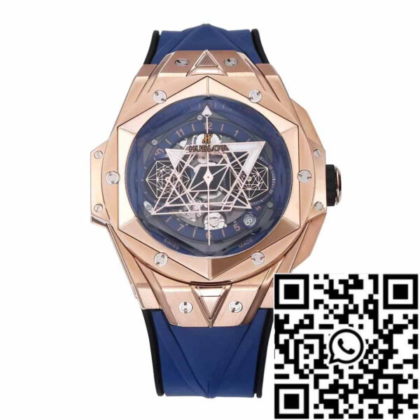 Hublot Big Bang Sang Bleu 418.OX.5108.RX.MXM20 1:1 Best Edition BBF Factory Blue Strap