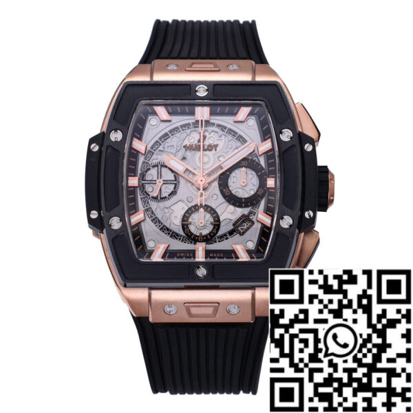 Hublot Big Bang Titanium 641.OM.0183.LR 1:1 Best Editon BBF Factory Rose Gold  Grey Dial Black