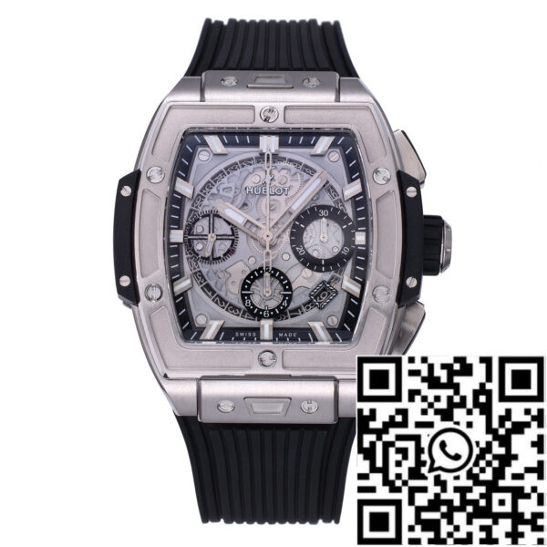 Hublot Big Bang Titanium 642.NX.0170.RX 642NX0170RX 1:1 Best Editon BBF Factory Grey Dial Rubber Strap (Sao chép)