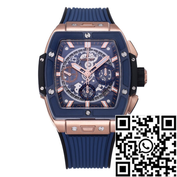 Hublot Big Bang Titanium 642.OX.7180.RX 1:1 Best Editon BBF Factory Rose Gold Blue Dial