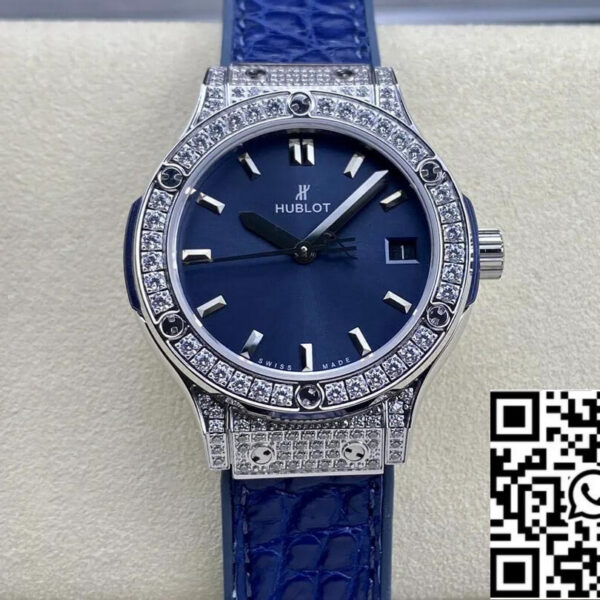 Hublot Classic Fusion 33MM Quartz 1:1 Best Edition HB Factory Diamond Case