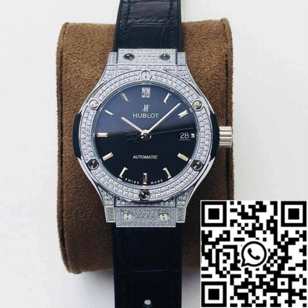 Hublot Classic Fusion 38MM 1:1 Best Edition HB Factory Black Dial