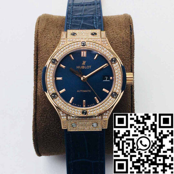 Hublot Classic Fusion 38MM 1:1 Best Edition HB Factory Diamond Case