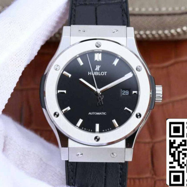 Hublot Classic Fusion 542.NX.1171.RX 1:1 Best Edition JJ Factory Black Dial