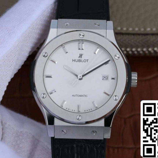 Hublot Classic Fusion 542.NX.2611.LR 1:1 Best Edition JJ Factory White Dial