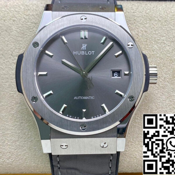 Hublot Classic Fusion 542.NX.7071.LR 42MM 1:1 Best Edition WWF Factory Grey Dial