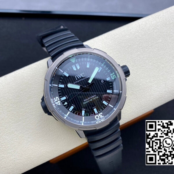 IWC Aquatimer Automatic  SS IW358002 V6S Factory 1:1 Best Edition Black Dial