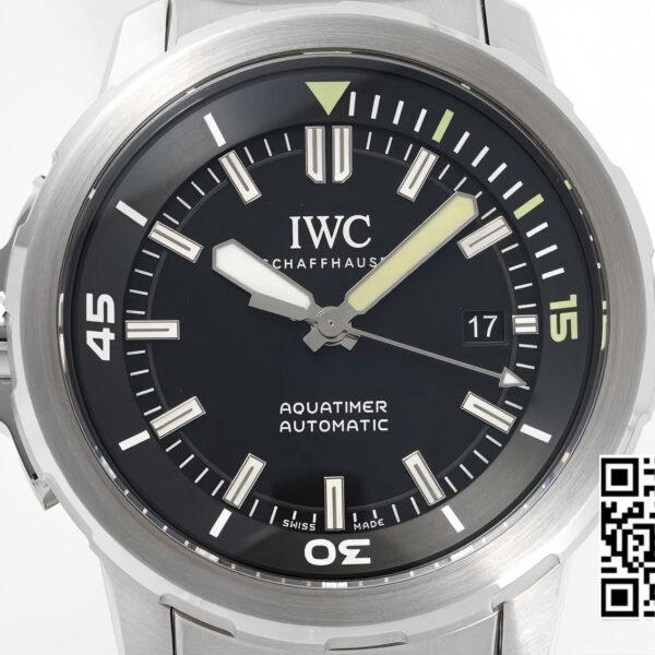 IWC Aquatimer SS IW329002 V6S Factory 1:1 Best Edition Black Dial
