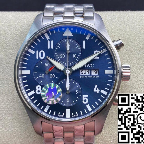 IWC Pilot Chronograph IW377717 ZF Factory 1:1 Best Edition Swiss ETA7750 Blue Dial