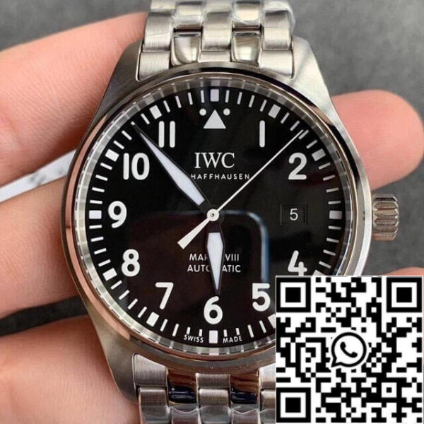 IWC Pilot IW327011 1:1 Best Edition V7 Factory Black Dial
