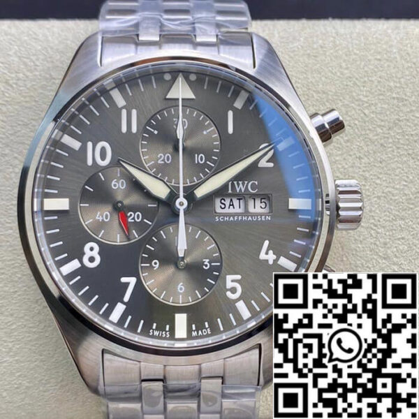 IWC Pilot IW377719 1:1 Best Edition ZF Factory Grey Dial