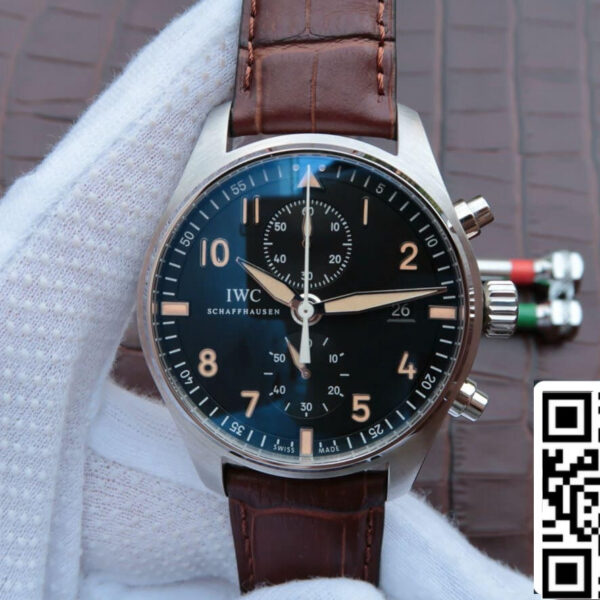 IWC Pilot IW387808 1:1 Best Edition ZF Factory Black Dial