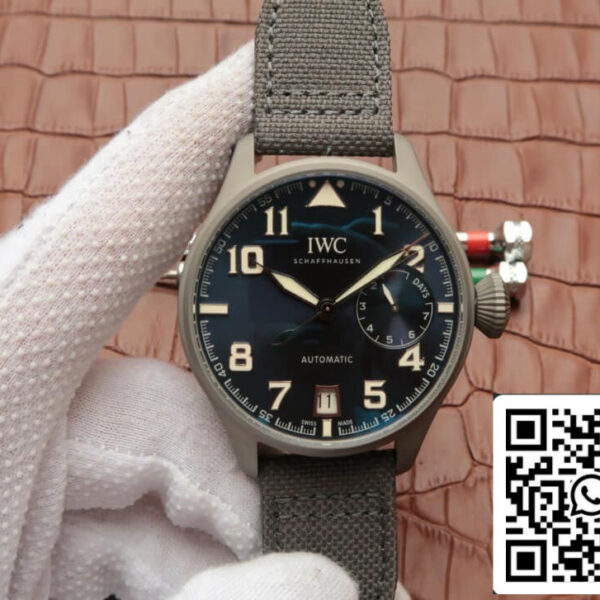 IWC Pilot IW500909 1:1 Best Edition MKS Factory Titanium Ceramic Limited Edition Blue Dial