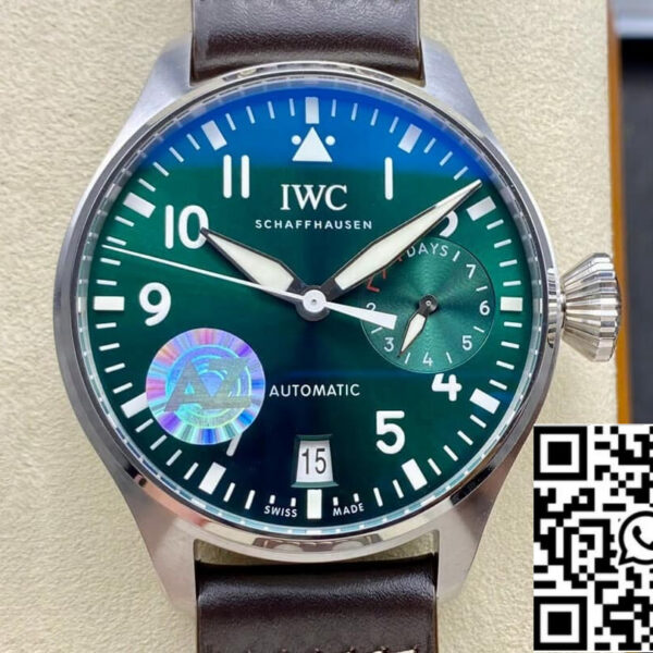 IWC Pilot IW501015 1:1 Best Edition AZ Factory Green Dial