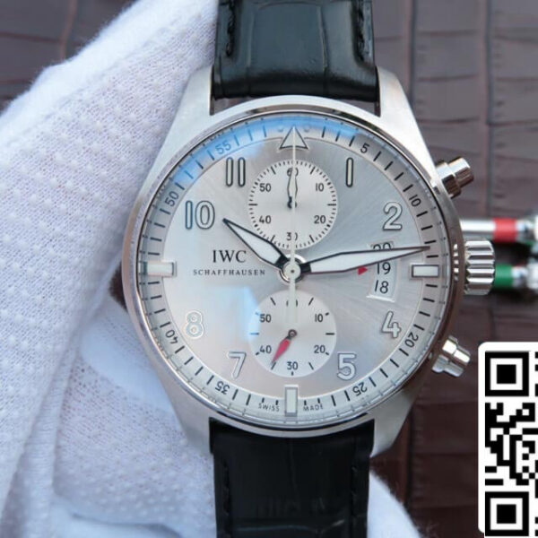 IWC Pilot JU-AIR Special Edition IW387809 1:1 Best Edition ZF Factory Rhodium Dial