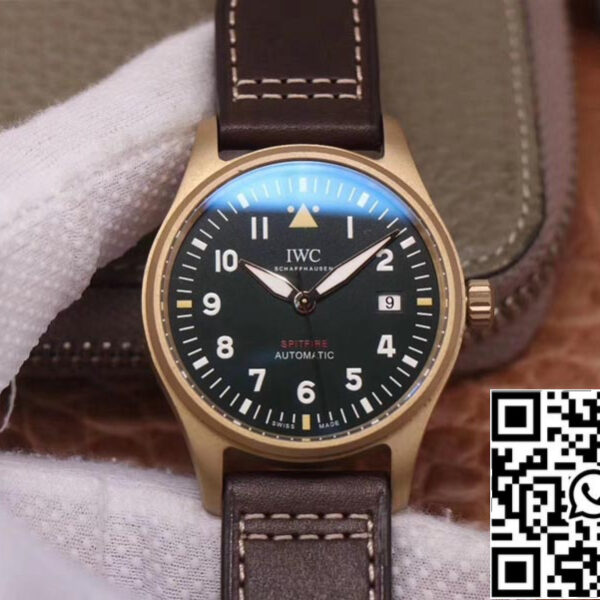 IWC Pilot Spitfire IW326802 1:1 Best Edition MKS Factory Black Dial Swiss ETA9015